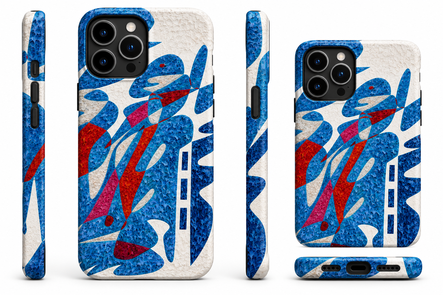 Œuvre France de Gheorghe Virtosu appliquée à une coque de téléphone