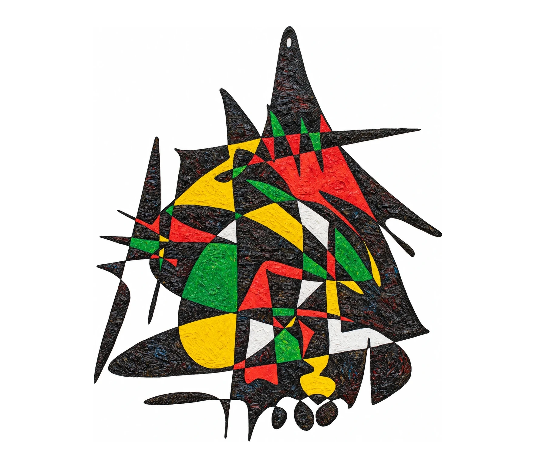 Œuvre sur Mozambique par Gheorghe Virtosu, issue de la série Art of the World