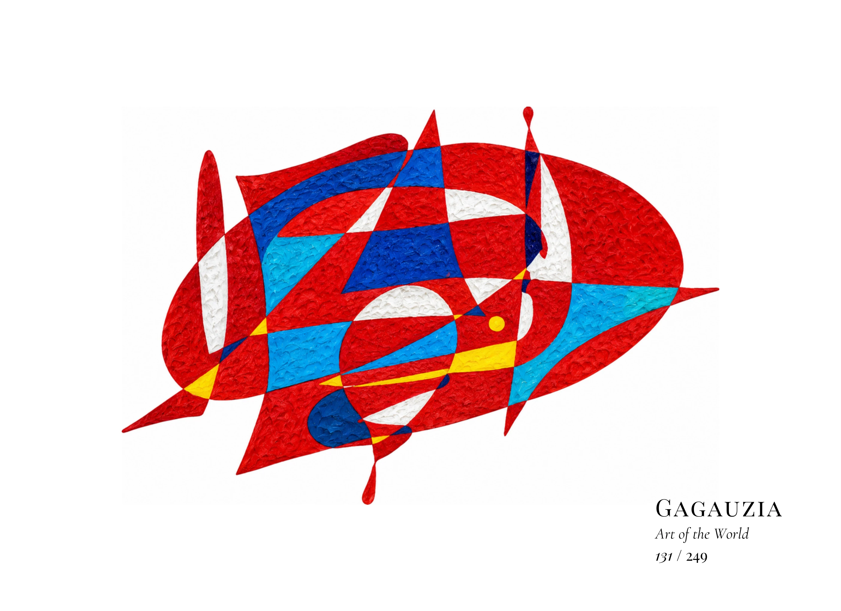 Œuvre sur Gagaouzie par Gheorghe Virtosu, issue de la série Art of the World