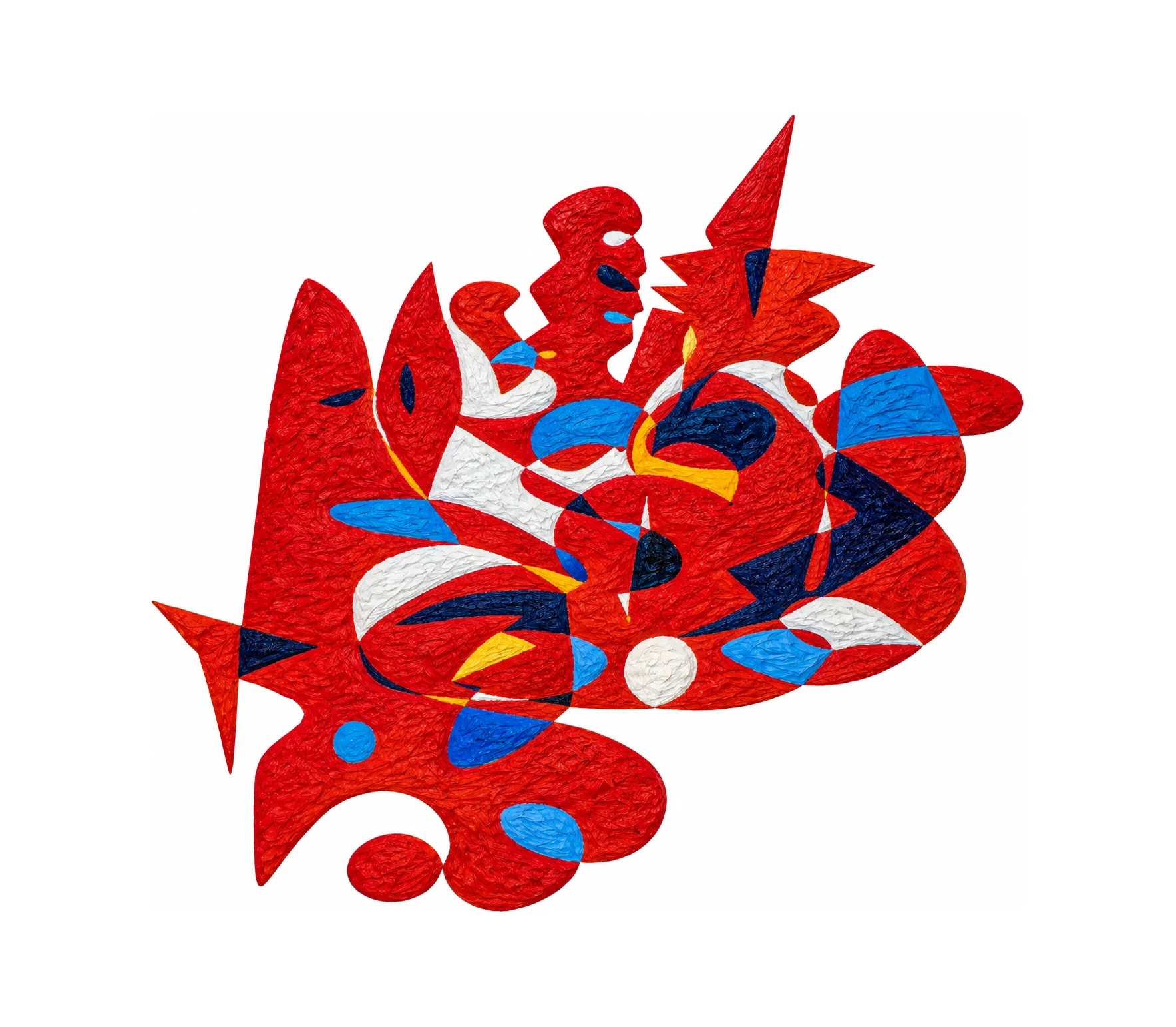 Œuvre sur République populaire de Lougansk par Gheorghe Virtosu, issue de la série Art of the World