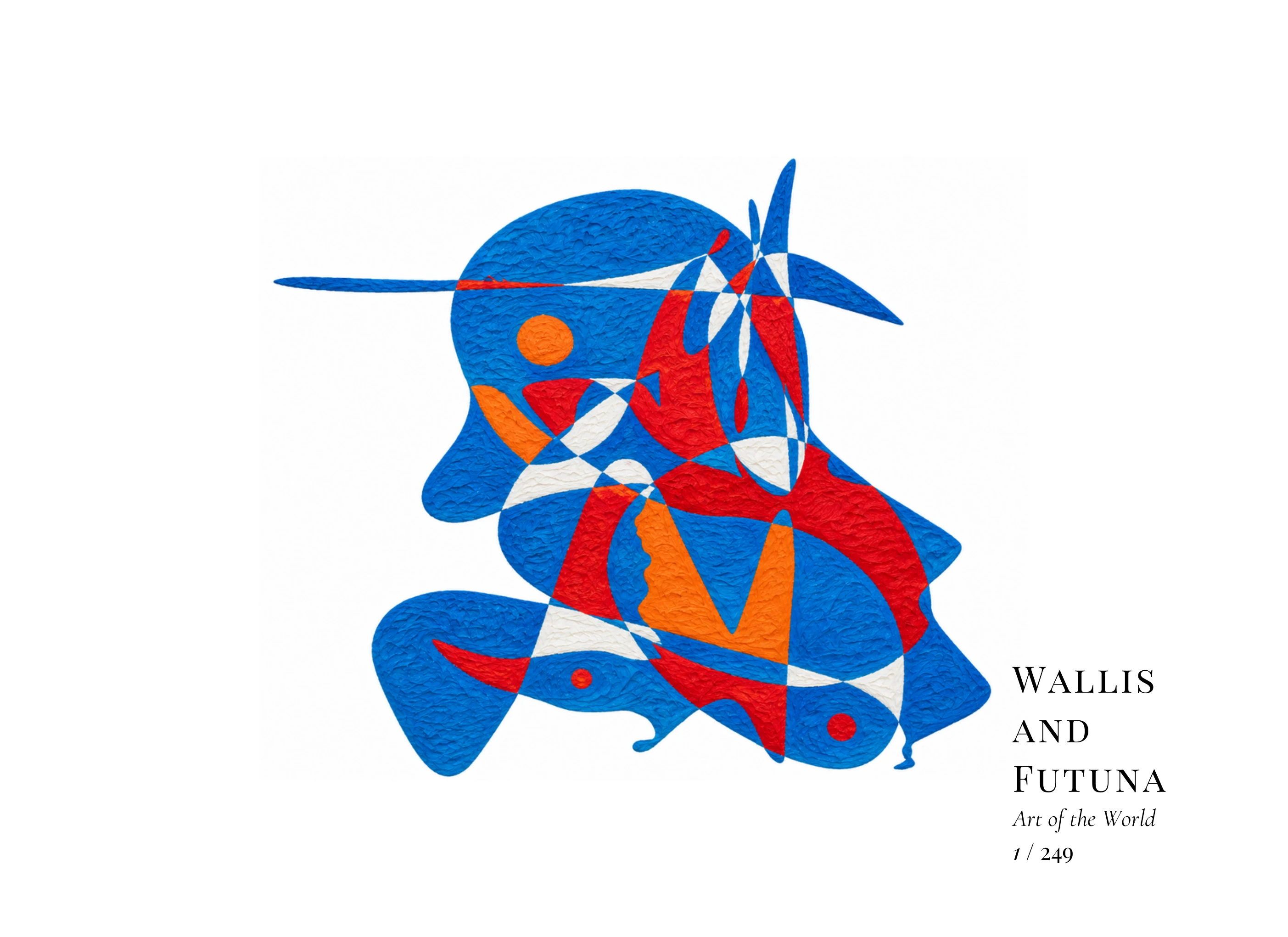 Œuvre sur Wallis-et-Futuna par Gheorghe Virtosu, issue de la série Art of the World