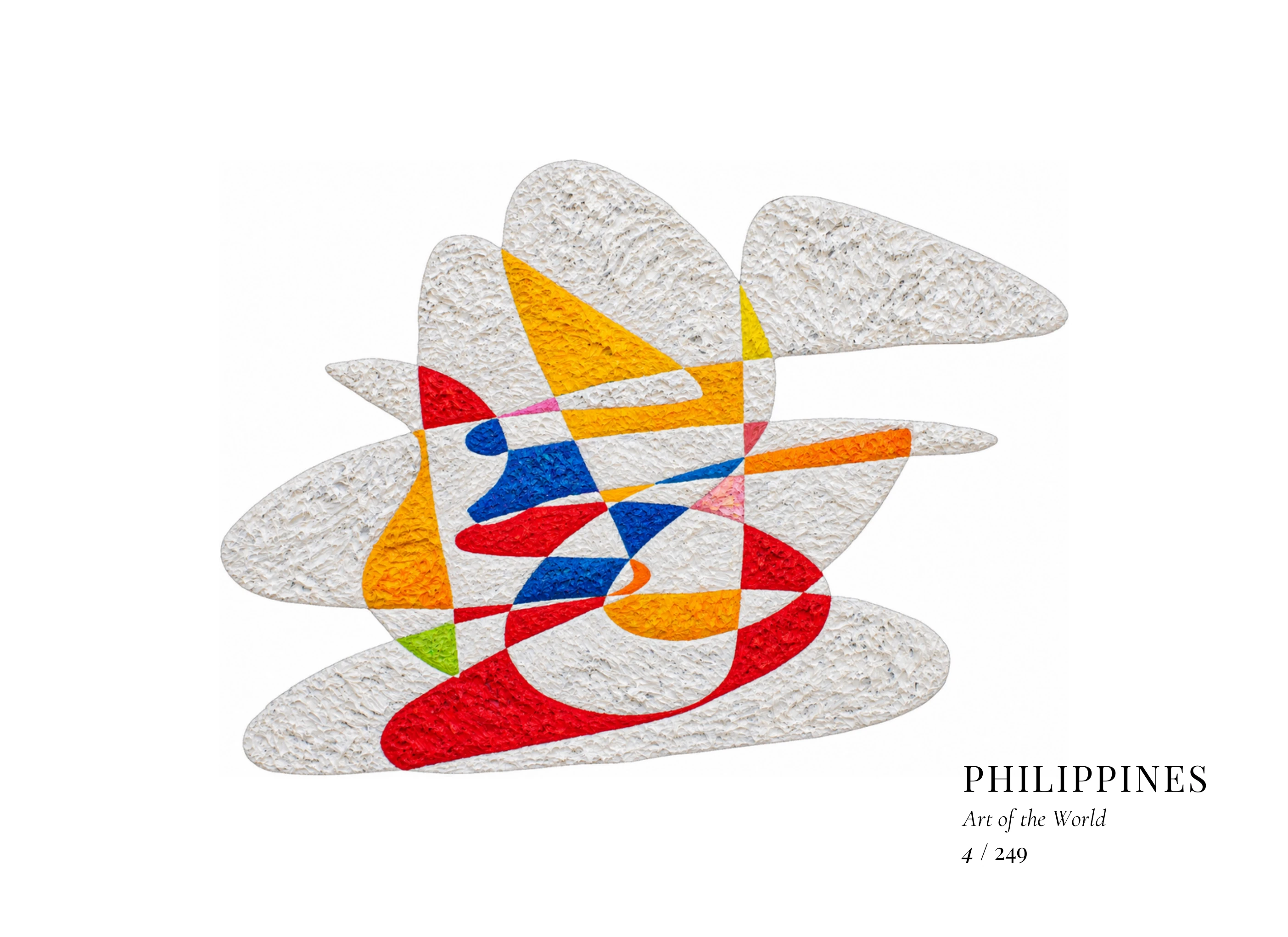 Œuvre sur Philippines par Gheorghe Virtosu, issue de la série Art of the World